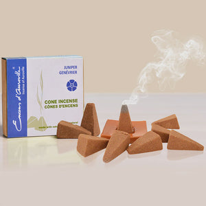 Maroma - Fair Trade Incense Cones - Juniper - India