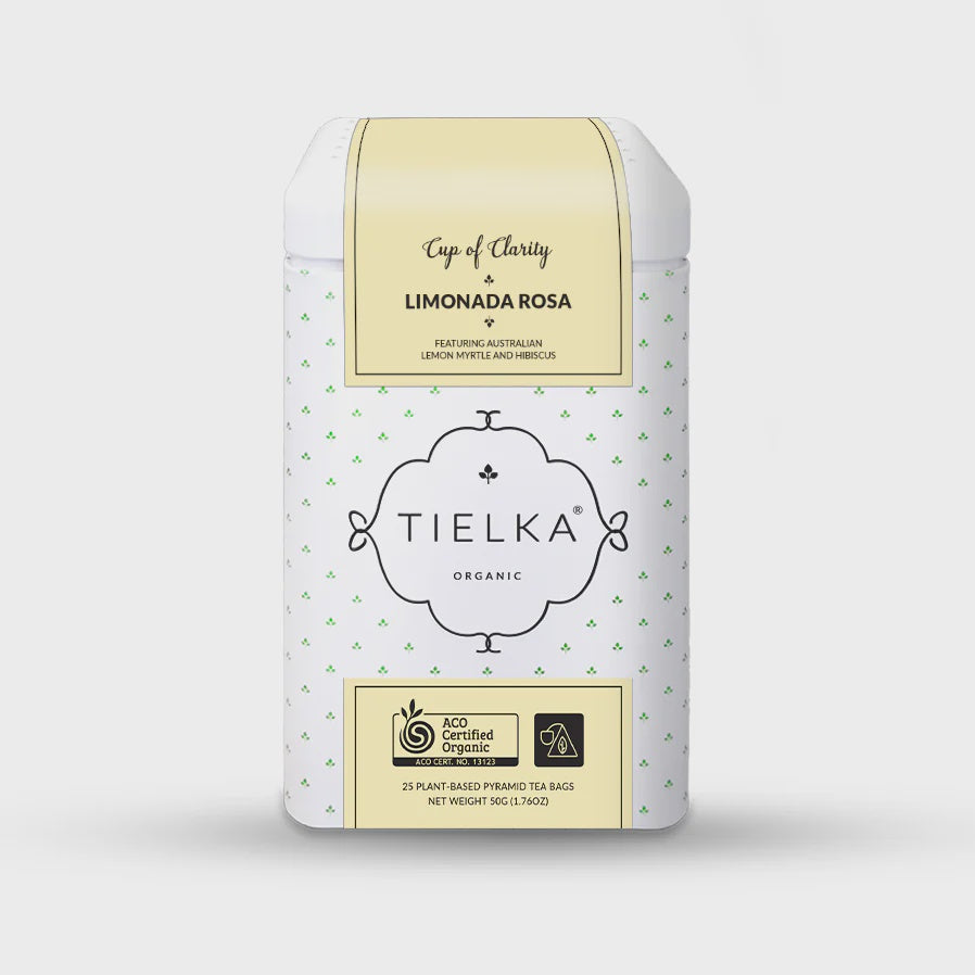 Tielka Limonada Rosa Herbal Tea Pyramid Bags - 25pc