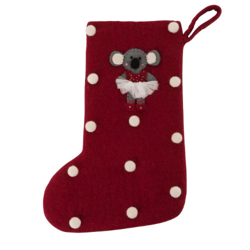 Felt Christmas Stocking - Nepal