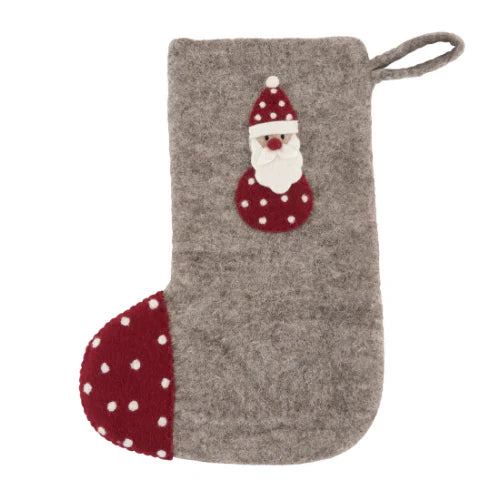 Felt Christmas Stocking - Nepal