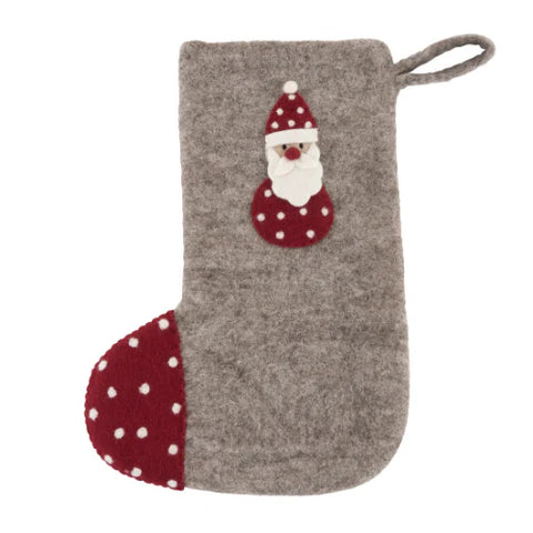 Felt Christmas Stocking - Nepal