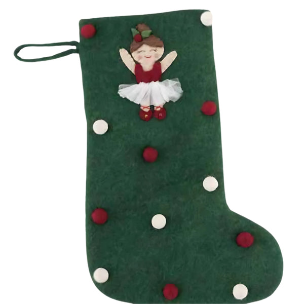 Felt Christmas Stocking - Nepal