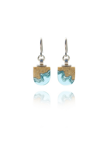 BoldB - Shoreline Earrings - Aqua - Philippines