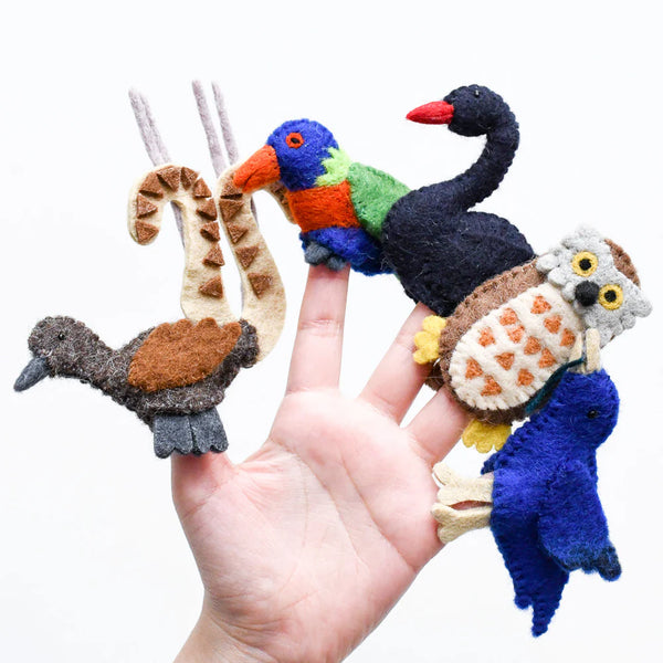 Tara Treasures - Finger Puppet Set - Native Animals - Nepal