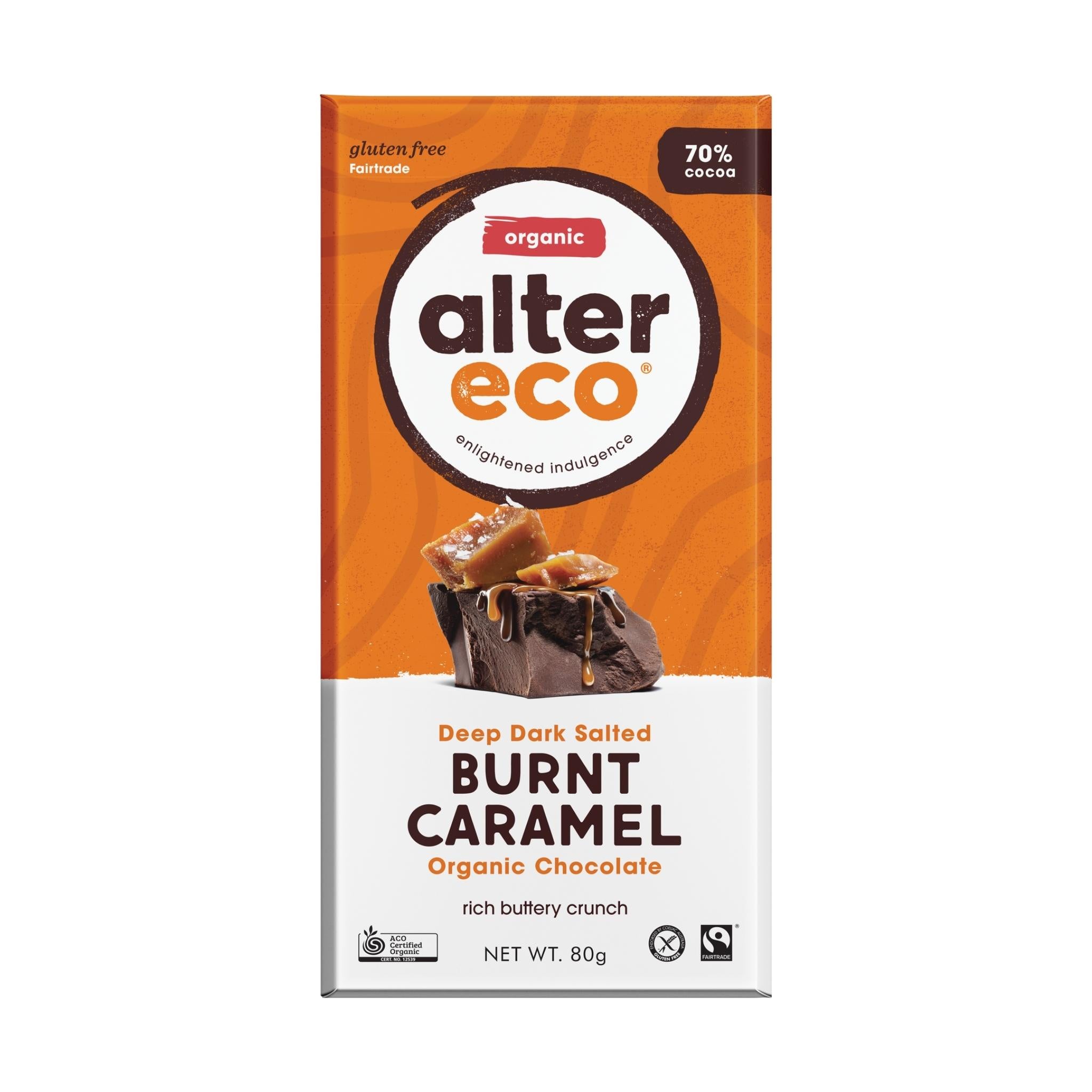 Alter Eco -  Chocolate Bar - Salted Brown Butter