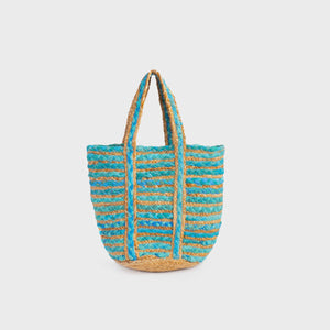 Fair Go - Blue Chindi Blend Basket - India