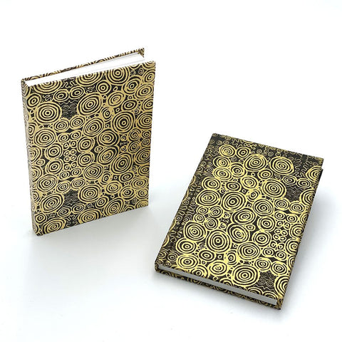 Better World Arts - Glitter Lined Notebook -  Nelly Patterson  - India