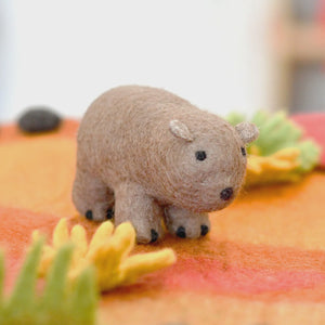 Tara Treasures - Felt Toy Wombat - Nepal