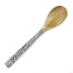 Better World Arts - Wood Serving Spooon - Simplicia Tipungwut - India