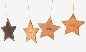 The Loyal Workshop - Four Leather Stars - India