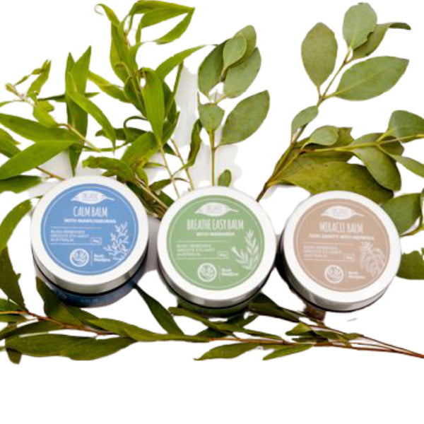 Bush Medijina body balm three pack - Shop Fair trade, Ethically handmade, natural Australian skincare at ONLY JUST 